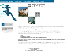 Tablet Screenshot of orto-lovran.hr